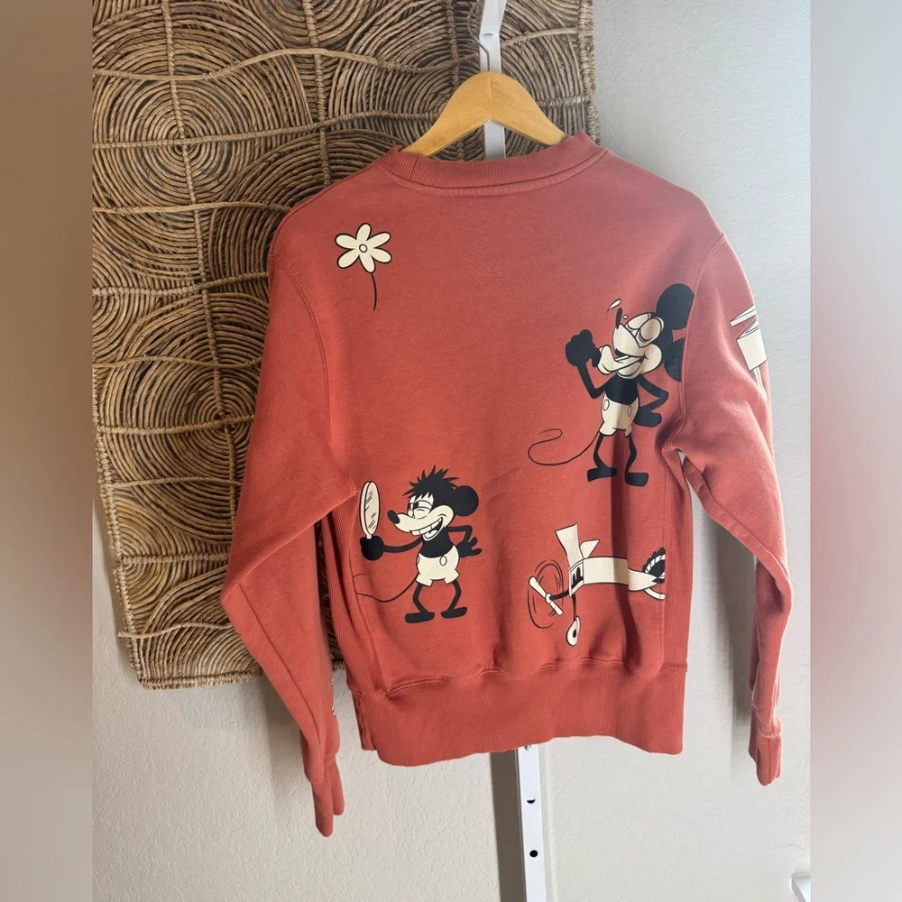 Vintage Maroon Mickey Mouse sweater in excellent used condition!! - Picture 5 of 6